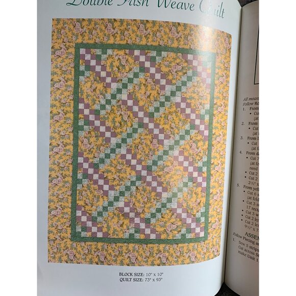 Wild About Flowers! 6 Quilting Sewing Patterns Book by Cotton Pickin Designs - Picture 6 of 9